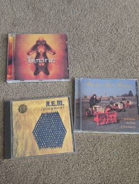 Three Rock CD Lot — R.E.M. Eponymous + Tantric X Rainbow Butt Monkeys CDs